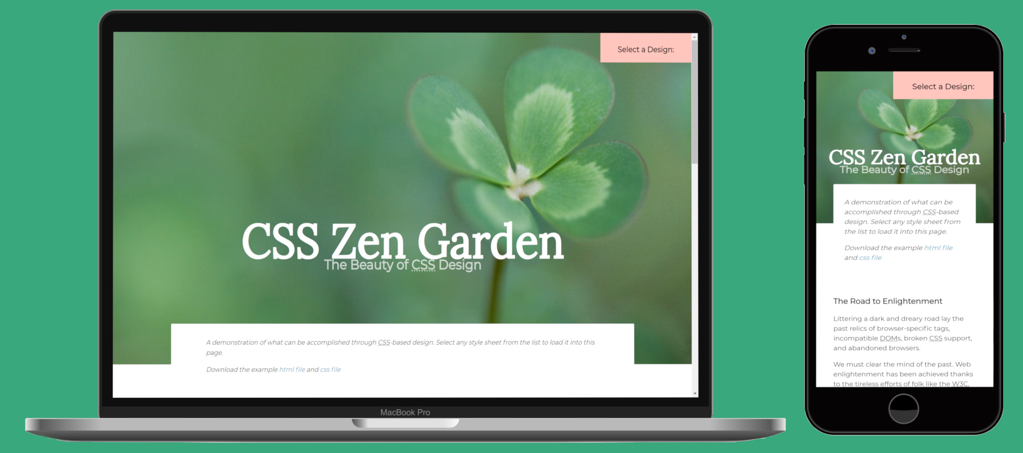 zen garden on different devices